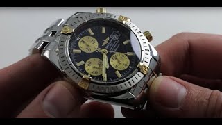 Breitling Chronomat Evolution Chronograph B13356 Luxury Watch Review [upl. by Frieder676]