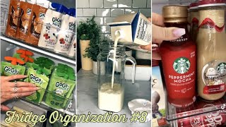 Fridge Restock amp Organization Satisfying ASMR 8 [upl. by Jenne]