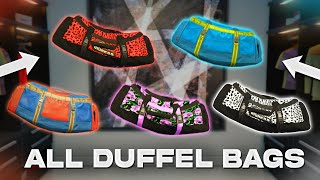 Easiest Way To Get All Duffel Bags Glitch In GTA 5 Online 152 Easy Duffel Bags Glitch 2021 [upl. by Htehpaj]