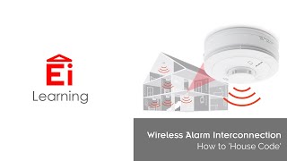 Wireless Interconnection or Housecoding Ei Alarms [upl. by Aiclid]