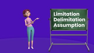 Limitations delimitations and assumptions in research Differences with Examples [upl. by Hull177]