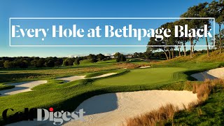 Every Hole at Bethpage Black  Golf Digest [upl. by Naiva]