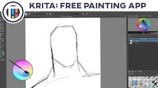 A few TIPS to get you started with KRITA Best Painting Program [upl. by Stillman394]