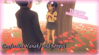 Yandere Simulator Demo Concept Confession Hanako and Senpai【Hanako Elimination Method 】 [upl. by Adelaide]