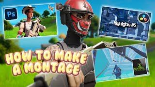 How to Make a Fortnite Montage  Full Guide [upl. by Nibbor]