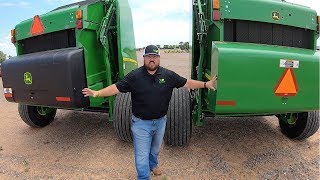 Differences between the John Deere 569 and 560M Round Balers [upl. by Anua]