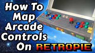 How To Map Arcade Controls On RetroPie  Arcade Cabinet Tutorial  RetroPie Guy [upl. by Nailuj]