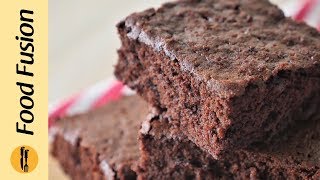 Chocolate Brownie Recipe By Food Fusion [upl. by Akemeuwkuhc728]