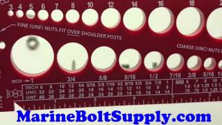 How to measure bolts screws or nuts [upl. by Folger]