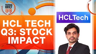 HCL Tech Q3 Earnings  HCL Tech Share  HCL Tech  Record High  Stocks In News  News9 [upl. by Kallman]