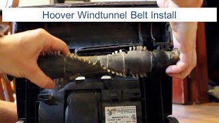 Hoover Windtunnel Belt Install  SUPER EASY [upl. by Libre]