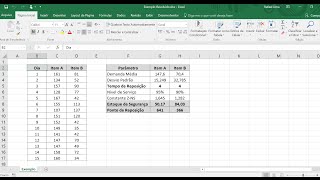 Estoque de Segurança Fundamentos e Exemplo no Excel [upl. by Britton]