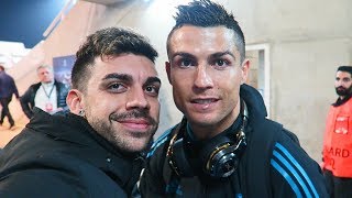 MI VIAJE CON LOS JUGADORES DEL REAL MADRID 1 [upl. by Acimat]