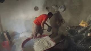 Hand Applying Stucco Vs Spraying Stucco [upl. by Enerehs]