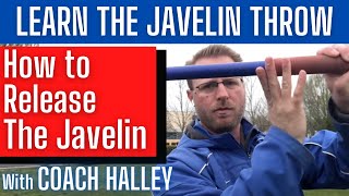 Javelin Throw  How to Release the Javelin off the Fingers [upl. by Vasos]