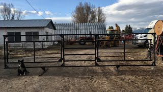 How I Build Indestructible Freestanding Cattle Panels Part 1 [upl. by Yniar]