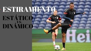 BENEFICIOS ESTIRAR en FÚTBOL  Estiramientos Dinámicos 🆚 Estáticos [upl. by Patrizius176]