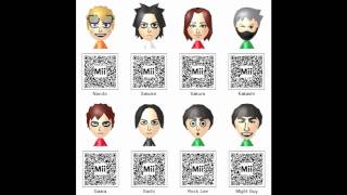 Nintendo 3DS  Mii QR Codes Pack 6  Gaming [upl. by Adiam]