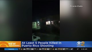 Deadly Mass Shooting Reported In Puerto Rico [upl. by Sonafets]