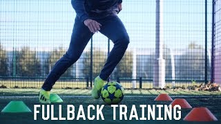 Individual Fullback Training  3 Drills To Become a Better Left or Right Back [upl. by Eralc]