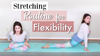 Stretching Routine for Flexibility  Kathryn Morgan [upl. by Gnouh]