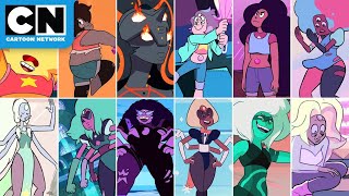 Top Gem Fusions  Steven Universe  Cartoon Network [upl. by Ekalb]