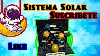 MAQUETA DEL SISTEMA PLANETARIO [upl. by Cull]