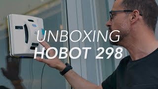 Unboxing Hobot 298 Window Cleaning Robot  Gadget Flow Unboxing [upl. by Akkinahs35]