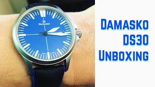 Damasko DS30 Unboxing [upl. by Germin]