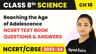 Class 8 Science Chapter 10  NCERT Text Book Questions and Answers  Reaching the Age of Adolescence [upl. by Palmer]