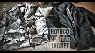 Rothco M65 Field Jacket Review  City Camo amp Black [upl. by Atipul969]