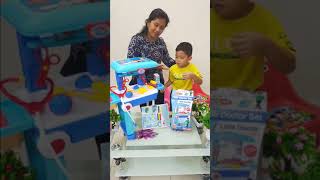 Review mainan dokter dokteran  Doctor Set Unboxing  dokter kanak kanak  Doctor Playset For Kids [upl. by Htebaile]