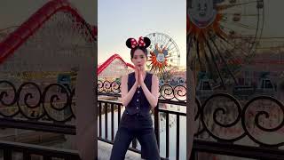 From Aespas Virtual World to Reality Karina Unforgettable Day at Disneyland Karina aespa kpop [upl. by Elodia]