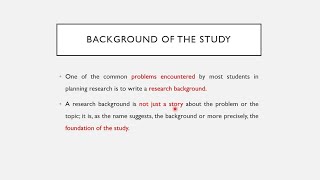 Sida loo qoro Research Background [upl. by Rehm990]