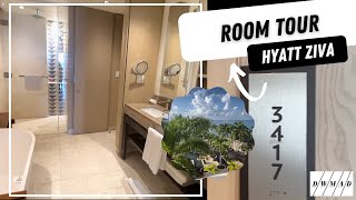 Hyatt Ziva Rose Hall Ocean View Room Tour [upl. by Shepperd933]