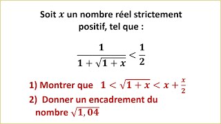 Exercice dans Ordre dans lensemble R ► TRONC COMMUN SCIENTIFIQUE ET TECHNOLOGIQUE [upl. by Eycal]