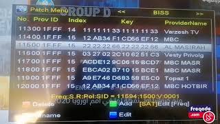 Biss Key  How To Add biss key in Receiver Satellite 2023 [upl. by Rox619]