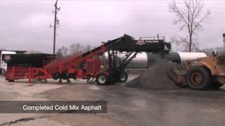 Cold Mix Asphalt Manufacturing for Pothole Repair [upl. by Gnad151]