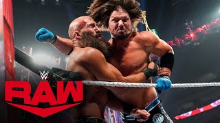 AJ Styles vs Ciampa Raw June 20 2022 [upl. by Darcey537]