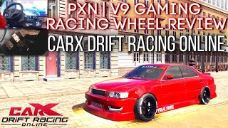 PXN V9 Gaming Wheel Review  CarX Drift Racing Online [upl. by Billen]