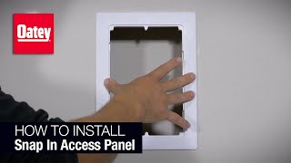 How to Install an Access Panel [upl. by Ailima]