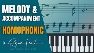 Homophonic ORCHESTRATION  8 Orchestra Textures  Melody amp Accompaniment [upl. by Norrie]