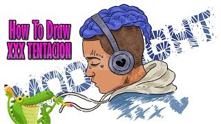 how to draw xxxtentacion  moonlight [upl. by Lucina]