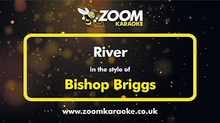 Bishop Briggs  River  Karaoke Version from Zoom Karaoke [upl. by Ailis925]