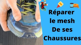 COMMENT REPARER LE MESH DE SES CHAUSSURES [upl. by Longo]