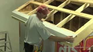 How To Build A Shed  Part 4 Installing Sheet Metal Roof [upl. by Maia]