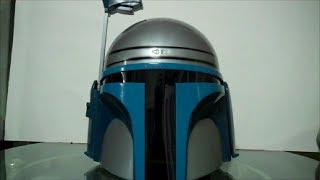 Jango Fett Deluxe Edition Helmet from Rubies Costumes Review [upl. by Adnahsed]