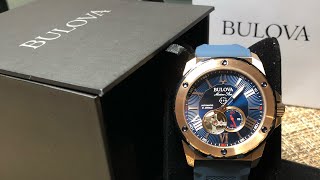 Unboxing and Reviewing the Bulova Marine Star 98A227 [upl. by Ashwell]