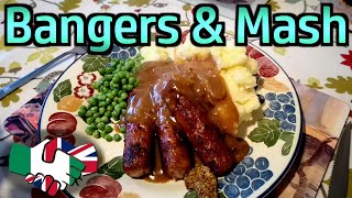 Bangers amp Mash with Onion Gravy  A Classic British Comfort Food [upl. by Boj991]