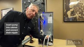 HOW TO Install a Perlick Icemaker Accessory Pump [upl. by Kcirrej]